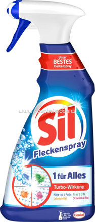 Sil Fleckenentferner Spray 1-für-Alles, 500 ml