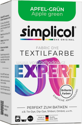 Simplicol Textilfarbe expert Apfel-Grün, 1 St