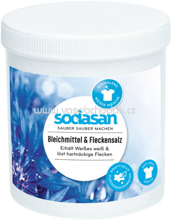 Sodasan Bleichmittel und Fleckensalz, 500 - 5000g