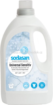 Sodasan Universal Waschmittel Sensitiv, 1500 - 20 000 ml