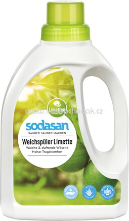 Sodasan Weichspüler Limette, 750 - 5000 ml