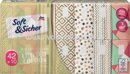 Soft&Sicher Taschentücher Design, 42x10 St, 420 St