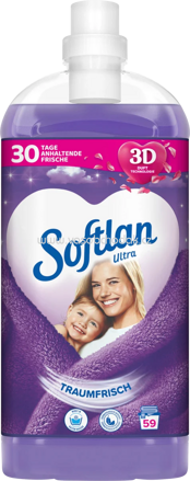 Softlan Ultra Weichspüler Traumfrisch, 59 Wl, 1,3l