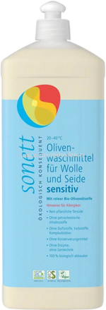 Sonett Olivenwaschmittel für Wolle und Seide Sensitiv, 1l