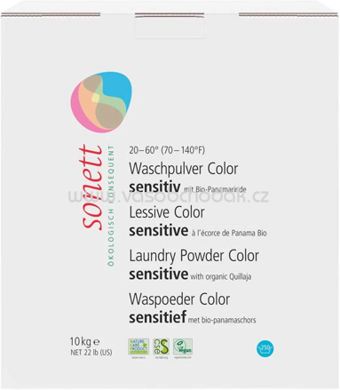 Sonett Waschpulver Color Sensitiv, 1200 - 10 000g