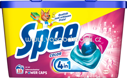 Spee Colorwaschmittel Caps, 18 Wl