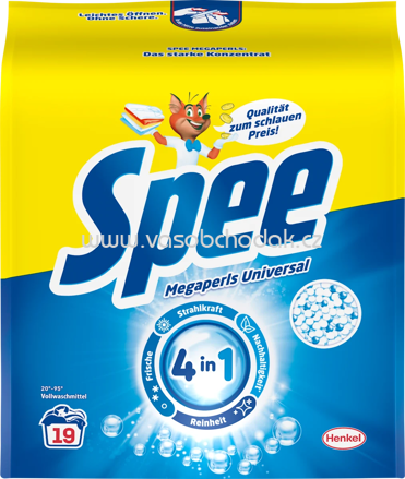 Spee Vollwaschmittel Megaperls mit Duft, 19 Wl