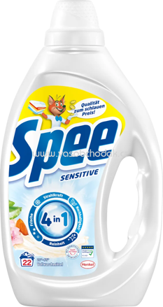 Spee Vollwaschmittel Sensitive Gel, 22 Wl