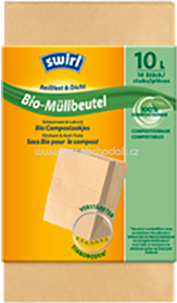 Swirl Bio Müll Papierbeutel, 10l, 10 St