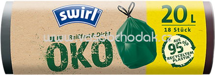 Swirl Öko Müllbeutel, 20l, 18 St