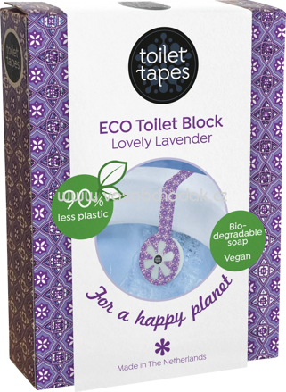 Toilet Tapes ECO WC-Stein Toilet Block Lovely Lavender, 1 St