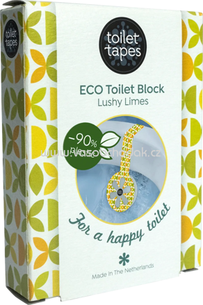 Toilet Tapes ECO WC-Stein Toilet Block Lushy Limes, 1 St