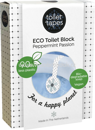 Toilet Tapes ECO WC-Stein Toilet Block Peppermint Passion, 1 St