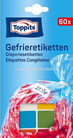 Toppits Gefrier Etiketten, 60 St