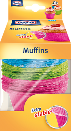 Toppits Muffins Extra Stable, 7 cm, 24 St