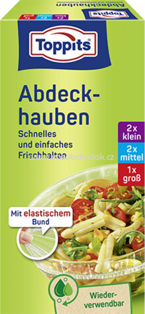 Toppits Abdeck-hauben, 5 St