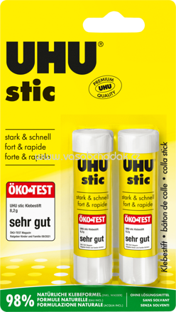 UHU Stic Klebestifte ohne Lösungsmittel 2 x 8,2g, 2 St