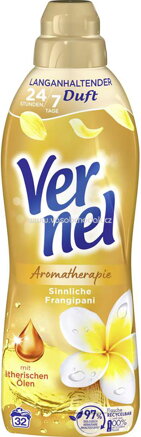 Vernel Weichspüler Aroma Therapie Faszinierende Frangipani, 32 - 64 Wl