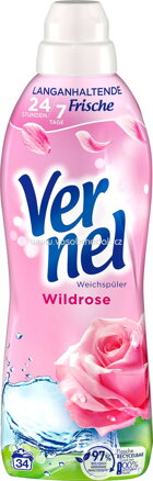 Vernel Weichspüler Wild Rose, 34 - 68 Wl