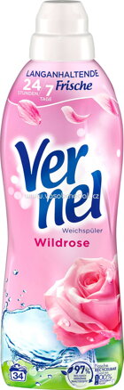 Vernel Weichspüler Wild Rose, 39 Wl