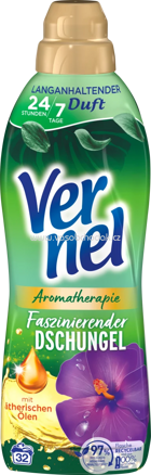 Vernel Weichspüler Aroma-Therapie Faszinierender Dschungel, 32 Wl