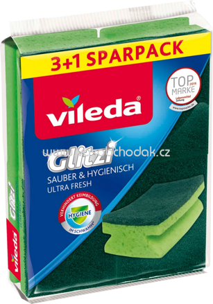 Vileda Topfreiniger Glitzi Sauber & Hygienisch, 4 St