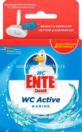 WC-Ente Duftstein WC Active Marine Nachfüller, 2 St