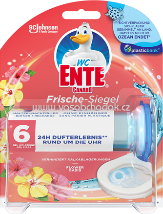 WC-Ente Frische-Siegel Flower Oasis, 1 St