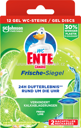 WC-Ente Frische-Siegel Nachfüller Fresh Lime, 2 St