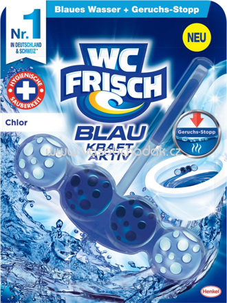 WC Frisch Blau Kraft Aktiv Chlor, 1 - 2 St