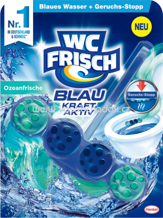 WC Frisch Blau Kraft Aktiv Ozeanfrische, 1 - 2 St