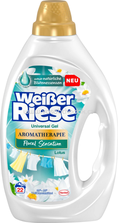 Weisser Riese Universal Gel Aromatherapie Lotus, 22 - 50 Wl