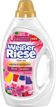 Weisser Riese Color Gel Aromatherapie Orchidee, 22 - 50 Wl