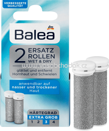 Balea Ersatzrollen Hornhaut-Entferner (Stufe 3) extra grob, 2 St