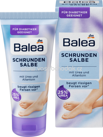 Balea Fuß-Creme, Schrundensalbe mit 25% Urea, 50 ml
