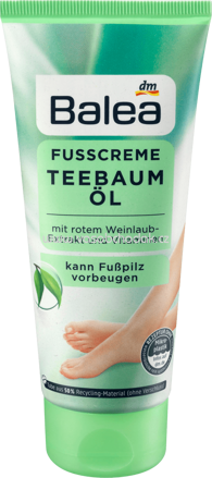 Balea Fuß-Creme Teebaumöl, 100 ml