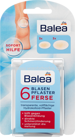 Balea Fuß-Pflaster, Blasen Ferse, 6 St