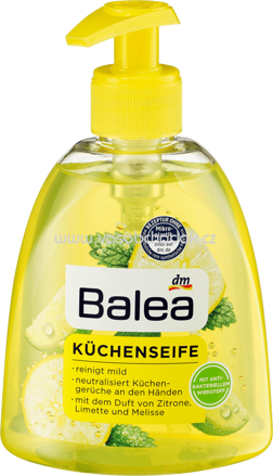 Balea Küchenseife Zitrone, Limette & Melisse, 300 ml