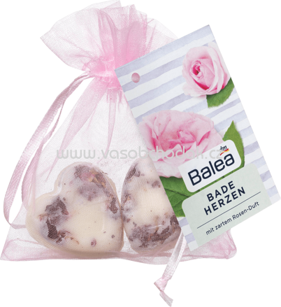 Balea Badeherzen Rose, 36g