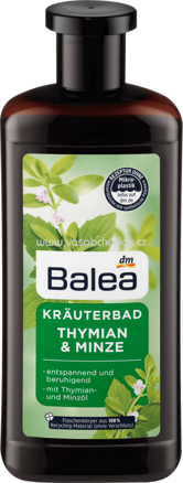 Balea Kräuterbad Thymian & Minze, 500 ml