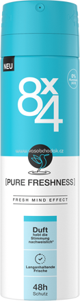 8x4 Deospray Pure Freshness, 150 ml