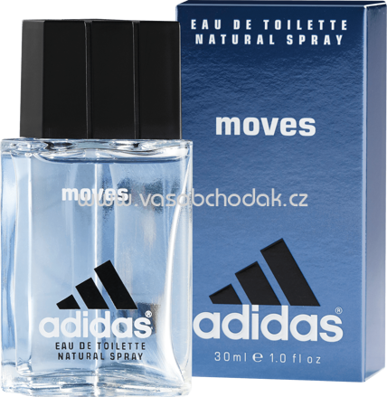 Adidas Eau de Toilette moves for him, 30 ml