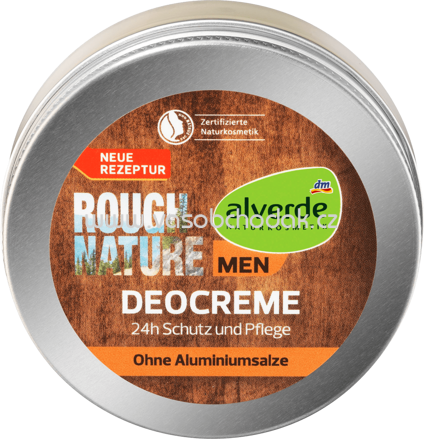 Alverde MEN Deocreme Rough Nature, 50 ml