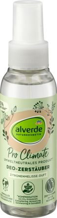 Alverde NATURKOSMETIK Pro Climate Deo-Zerstäuber Zitronenmelisse-Duft, 100 ml