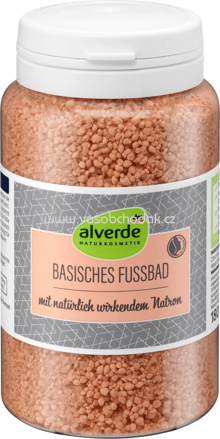 Alverde NATURKOSMETIK Fuß-Bad Basisch, 180g