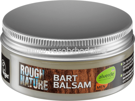 Alverde MEN Bartbalsam Rough Nature, 75 ml