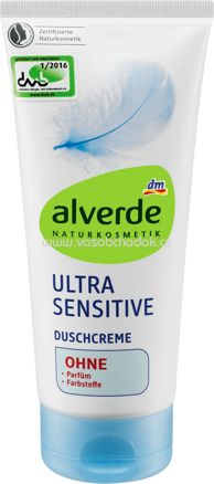 Alverde NATURKOSMETIK Cremedusche Ultra Sensitiv, 200 ml