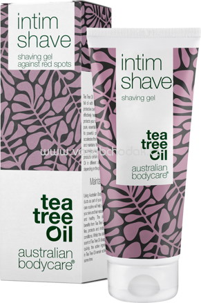 Australian BodyCare Intim Shave Teebaumöl, 100 ml