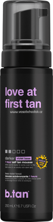 b.tan Selbstbräuner Mousse 'love at first tan', 200 ml