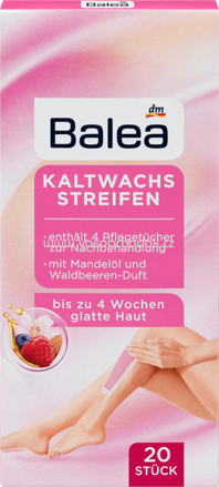 Balea Kaltwachsstreifen Körper, 20 St